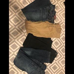 Boys pants lot of 4 size 7/8